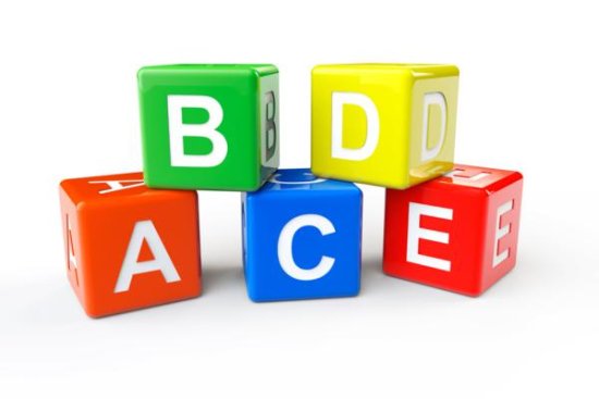 Alphabet Building Blocks