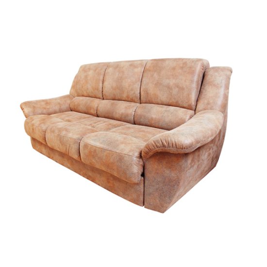 Beige Leather Sofa
