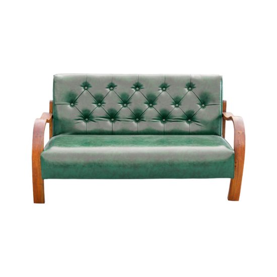 Faux Leather Sofa Bed