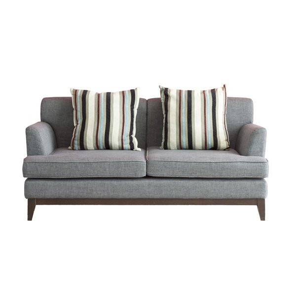 Mid Century Modern Grey Sofa