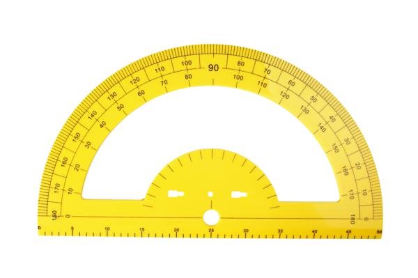 Yellow Protractor
