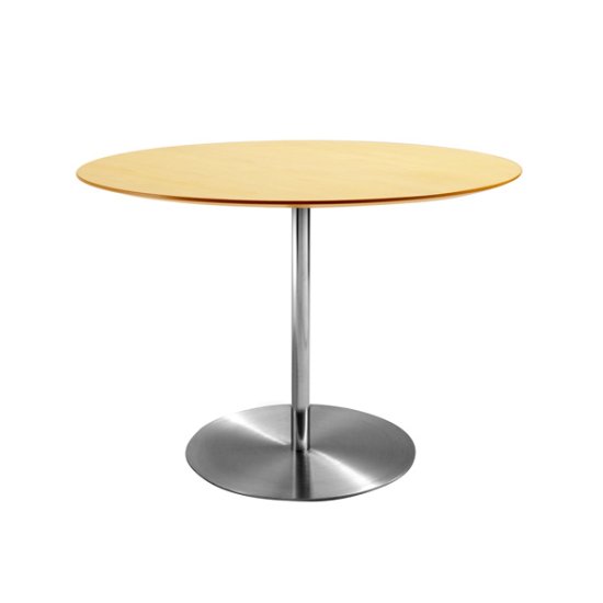 Chrome Base Lamp Table