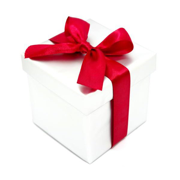 White Christmas Gift Box