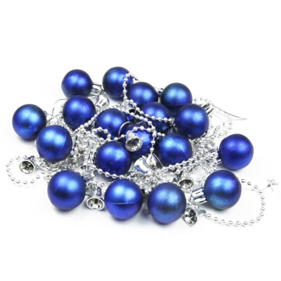 Plain Blue Baubels
